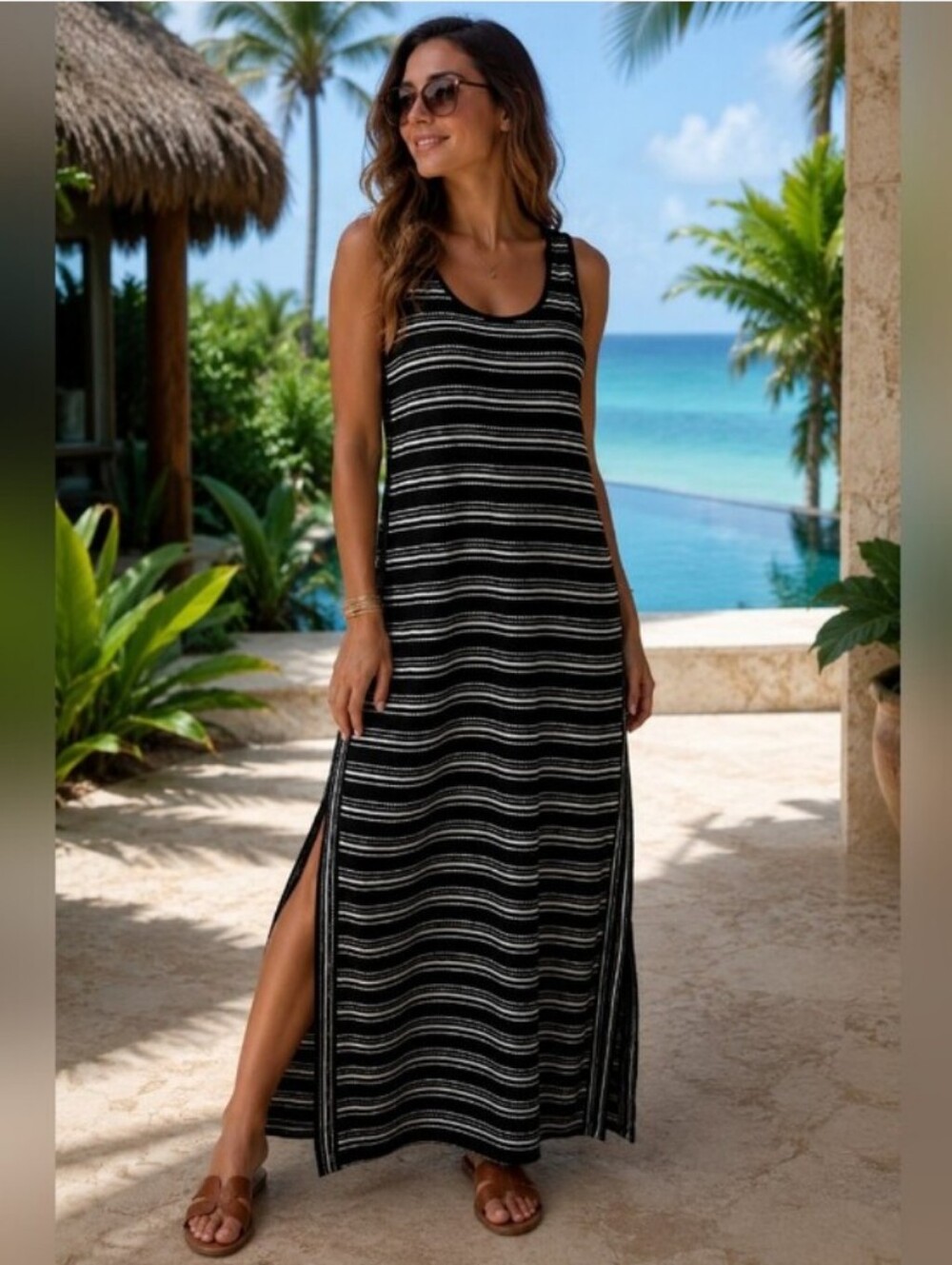 Max Studio Maxi Dress Size S
